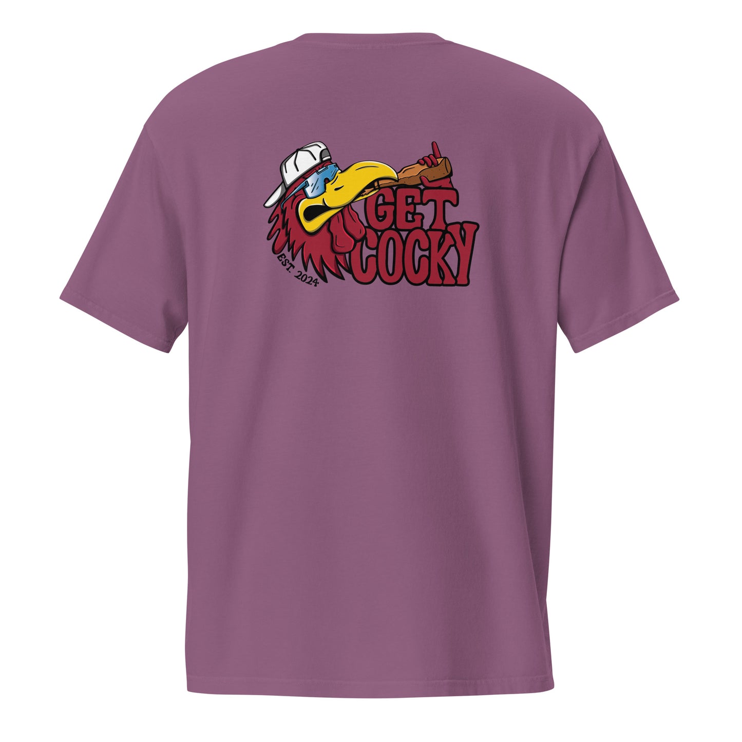 Get Cocky Rooster Unisex Pocket Tee