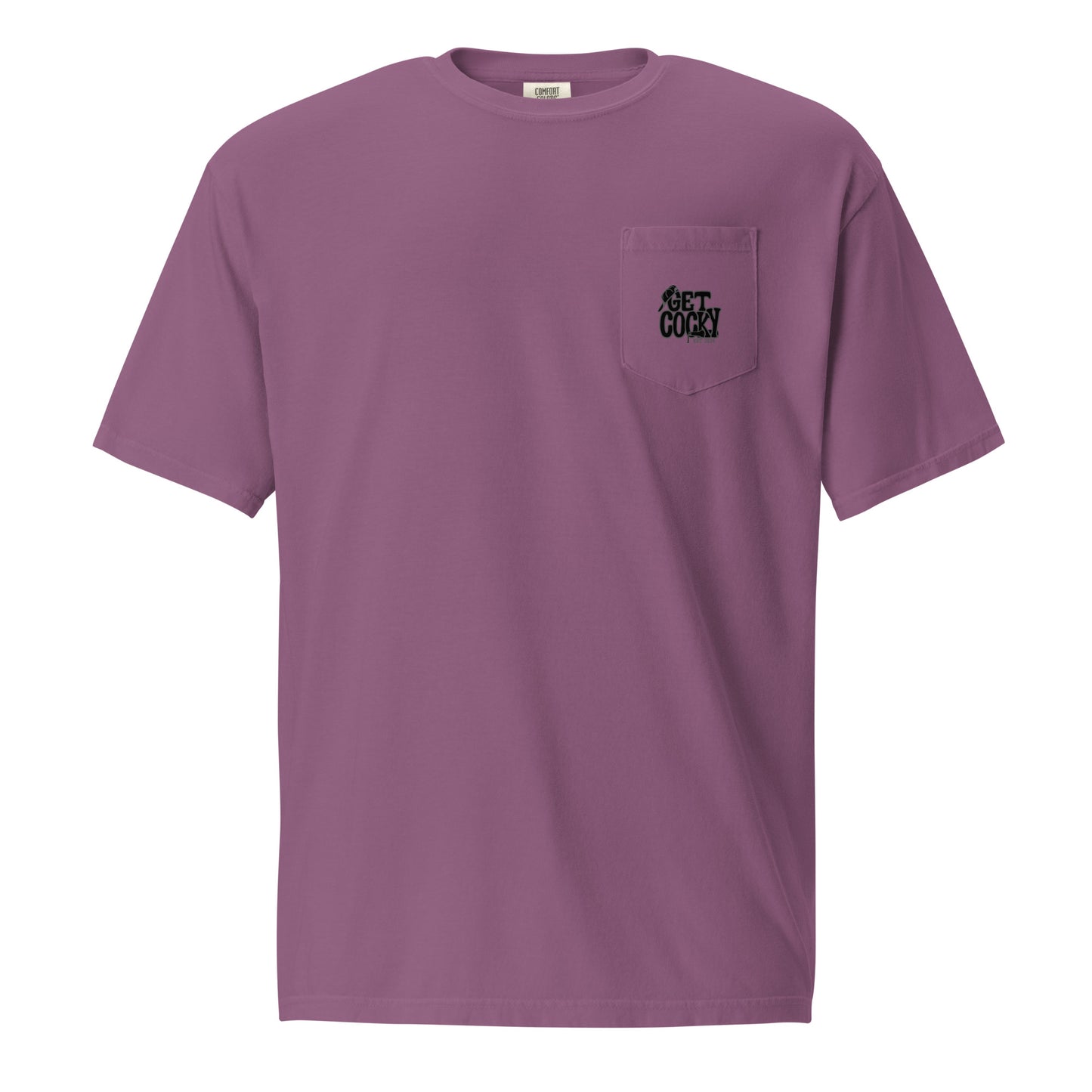 Get Cocky Blackout Unisex Pocket Tee