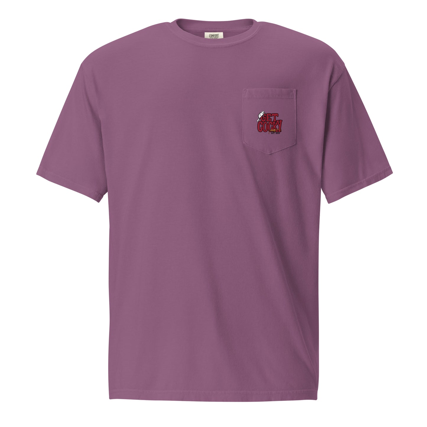Get Cocky Rooster Unisex Pocket Tee