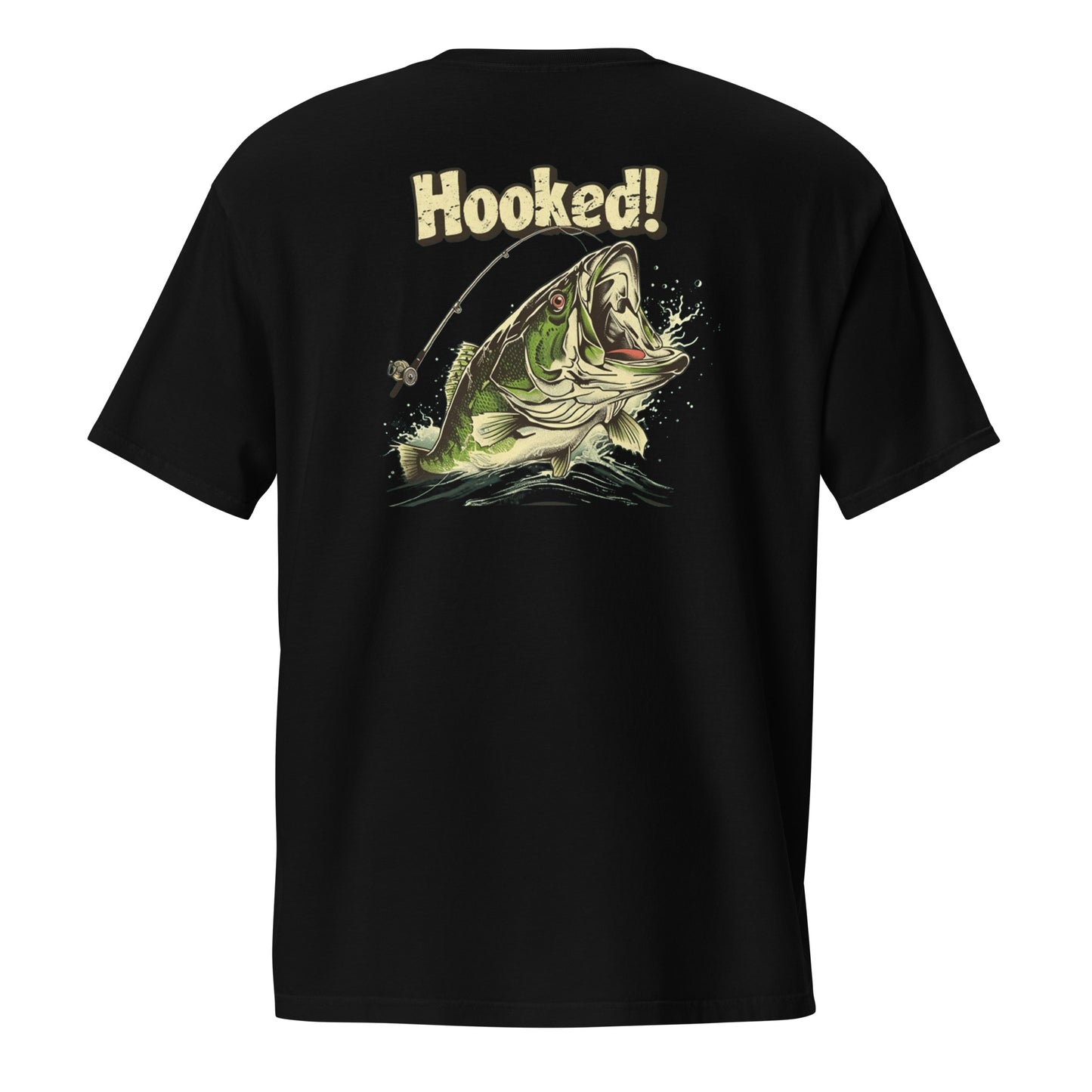 Hooked Bass! Pocket Tee