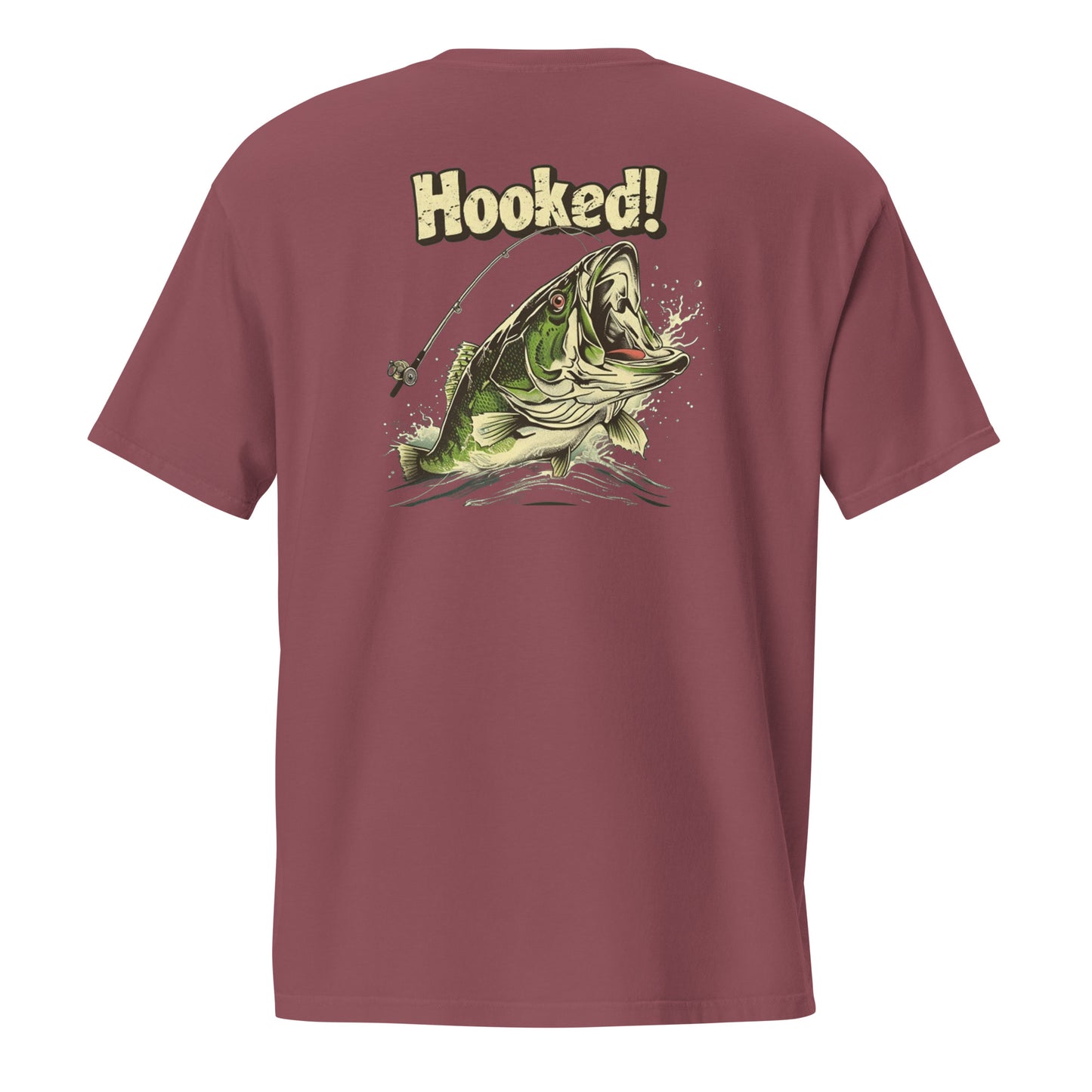 Hooked Bass! Pocket Tee