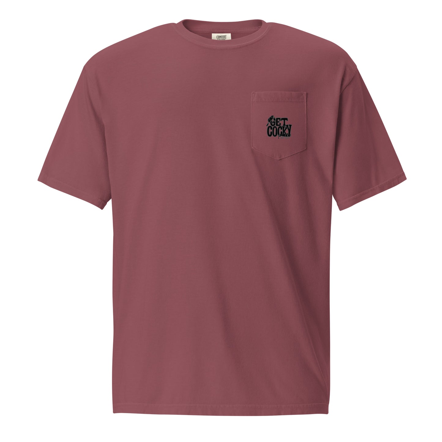 Get Cocky Blackout Unisex Pocket Tee