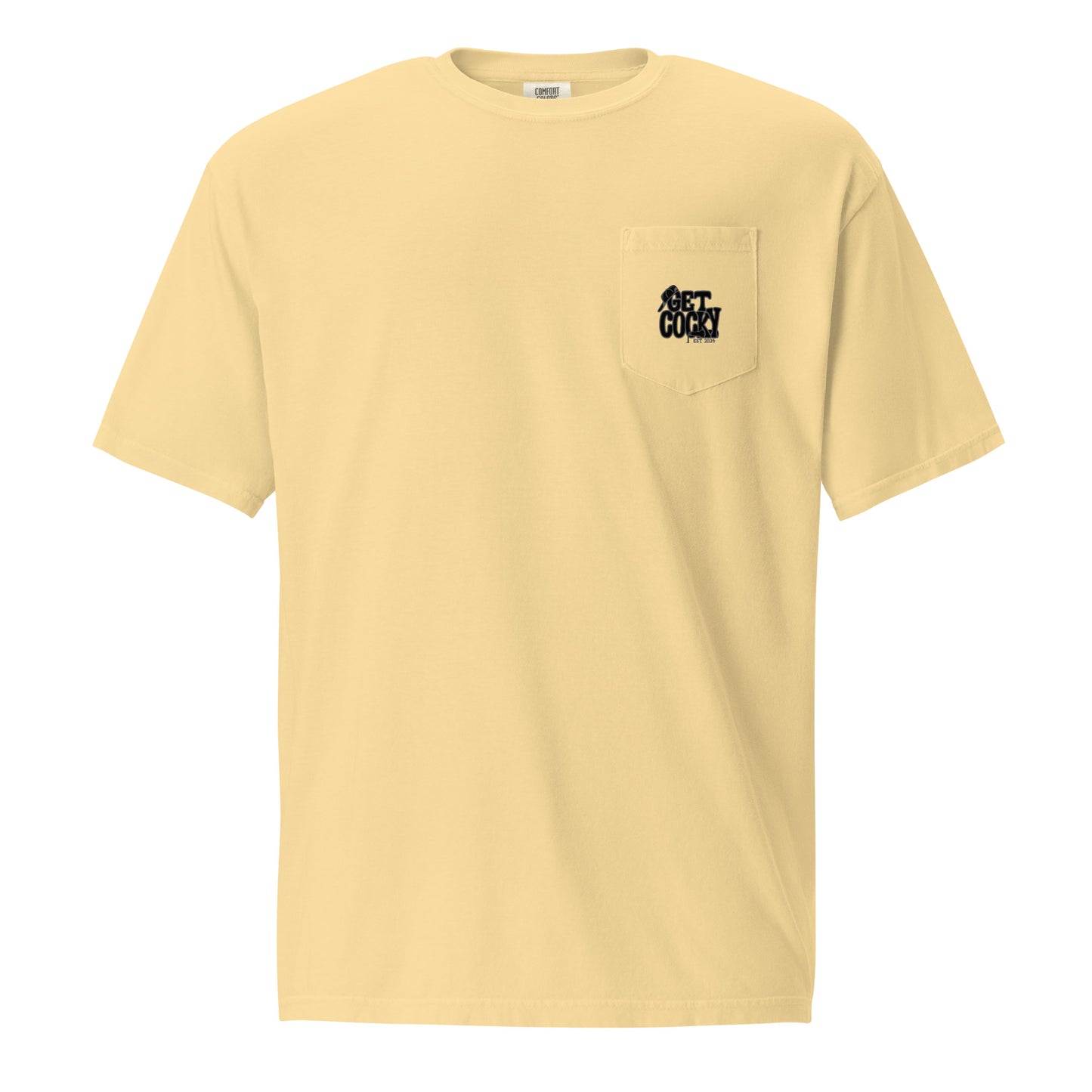 Get Cocky Blackout Unisex Pocket Tee
