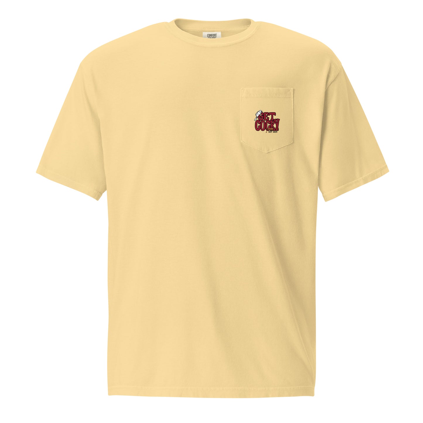 Get Cocky Rooster Unisex Pocket Tee