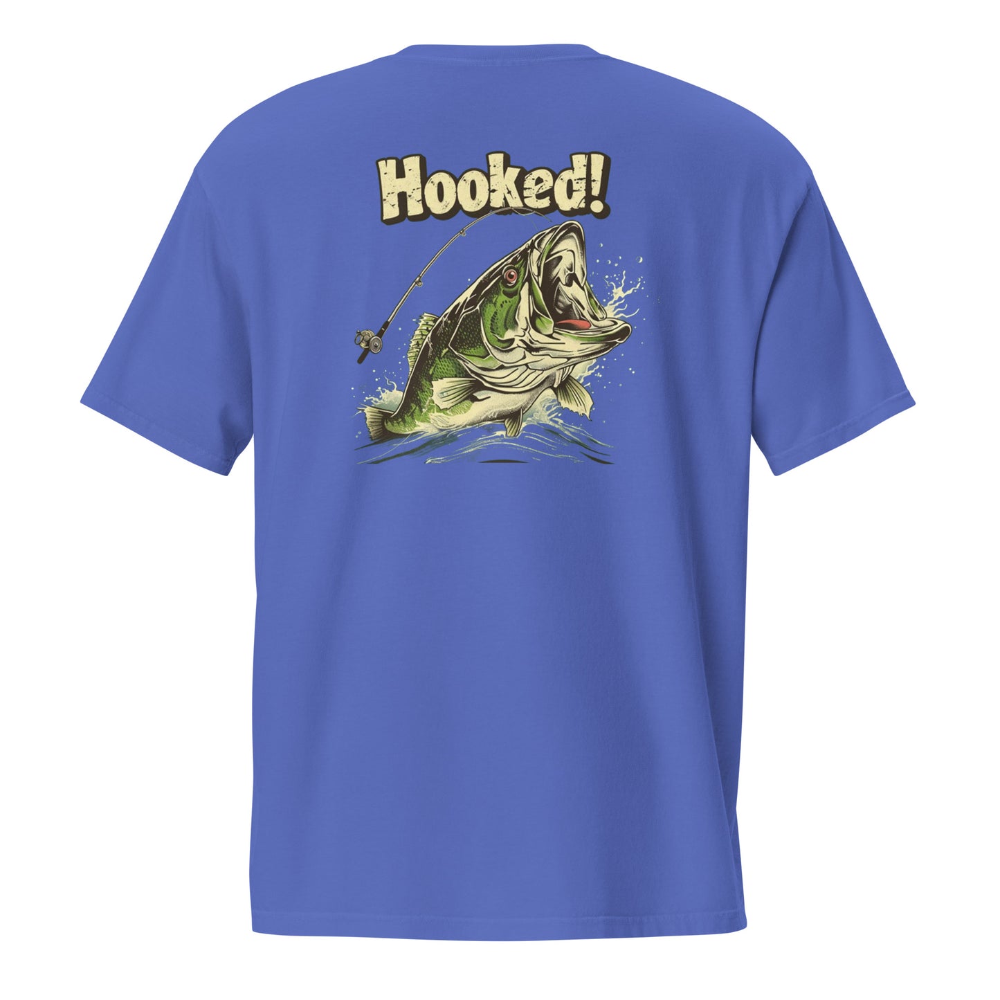 Hooked Bass! Pocket Tee