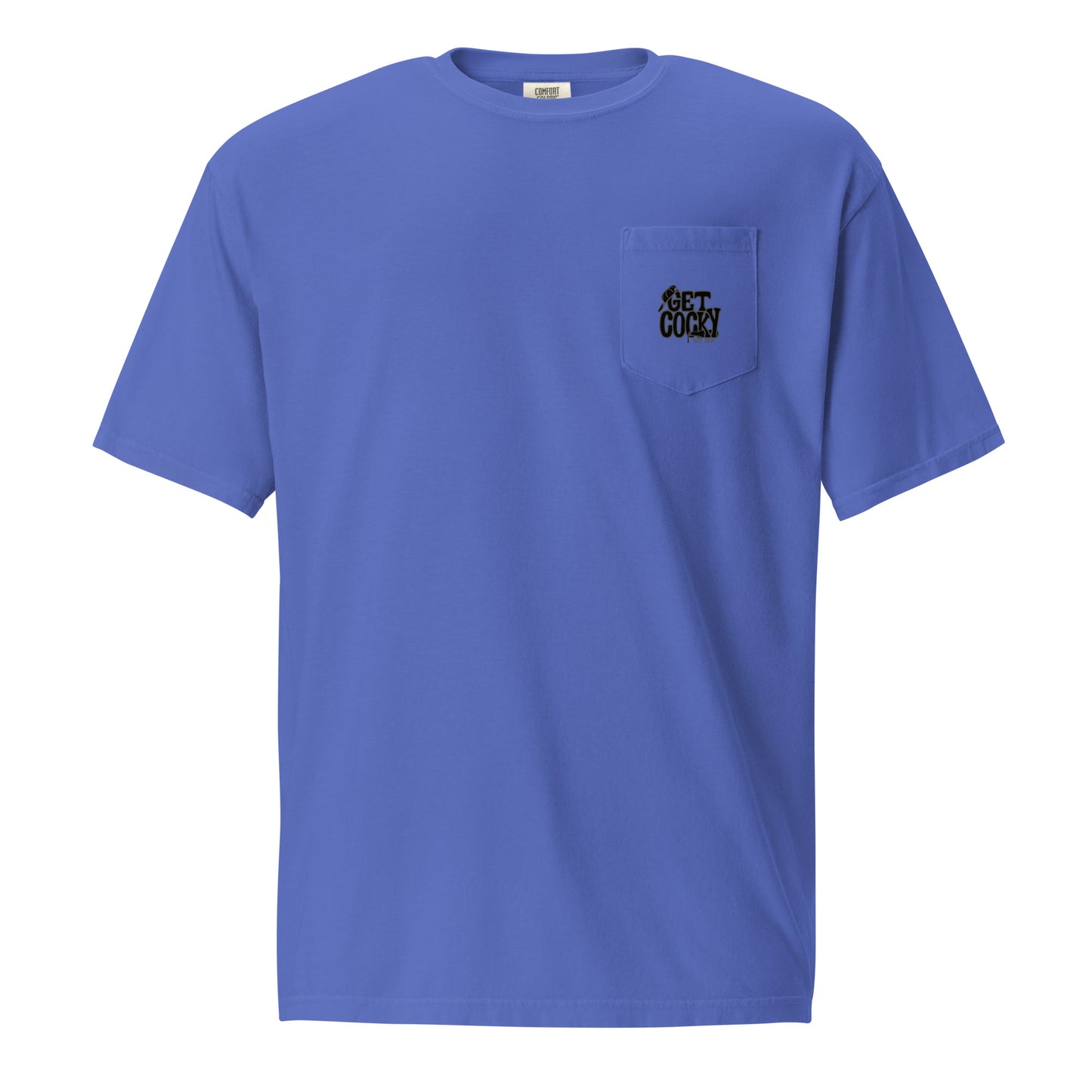 Get Cocky Blackout Unisex Pocket Tee