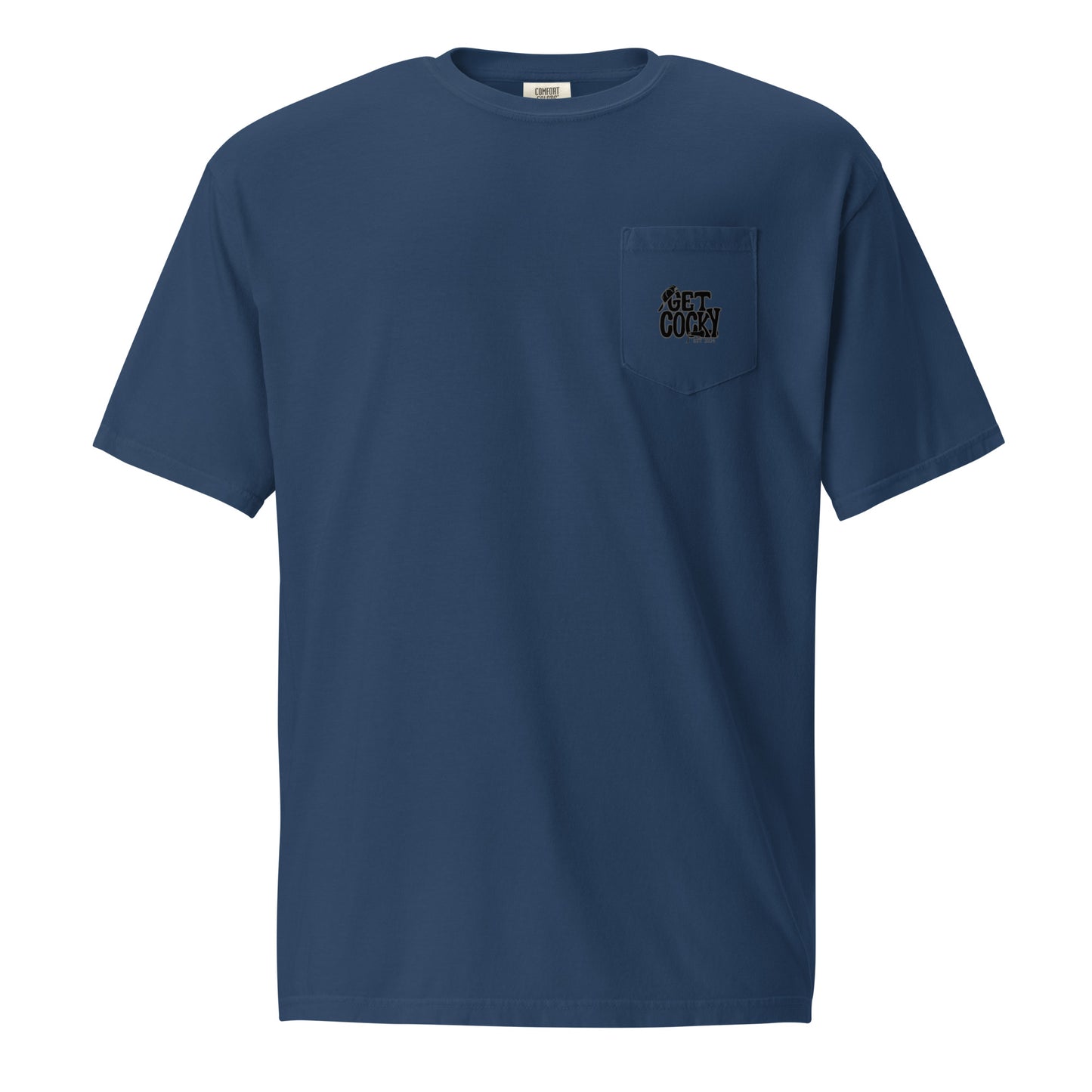 Get Cocky Blackout Unisex Pocket Tee