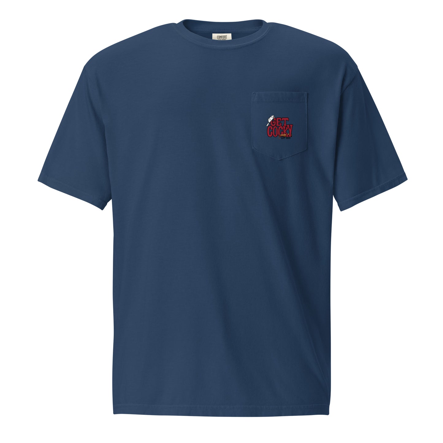 Get Cocky Rooster Unisex Pocket Tee