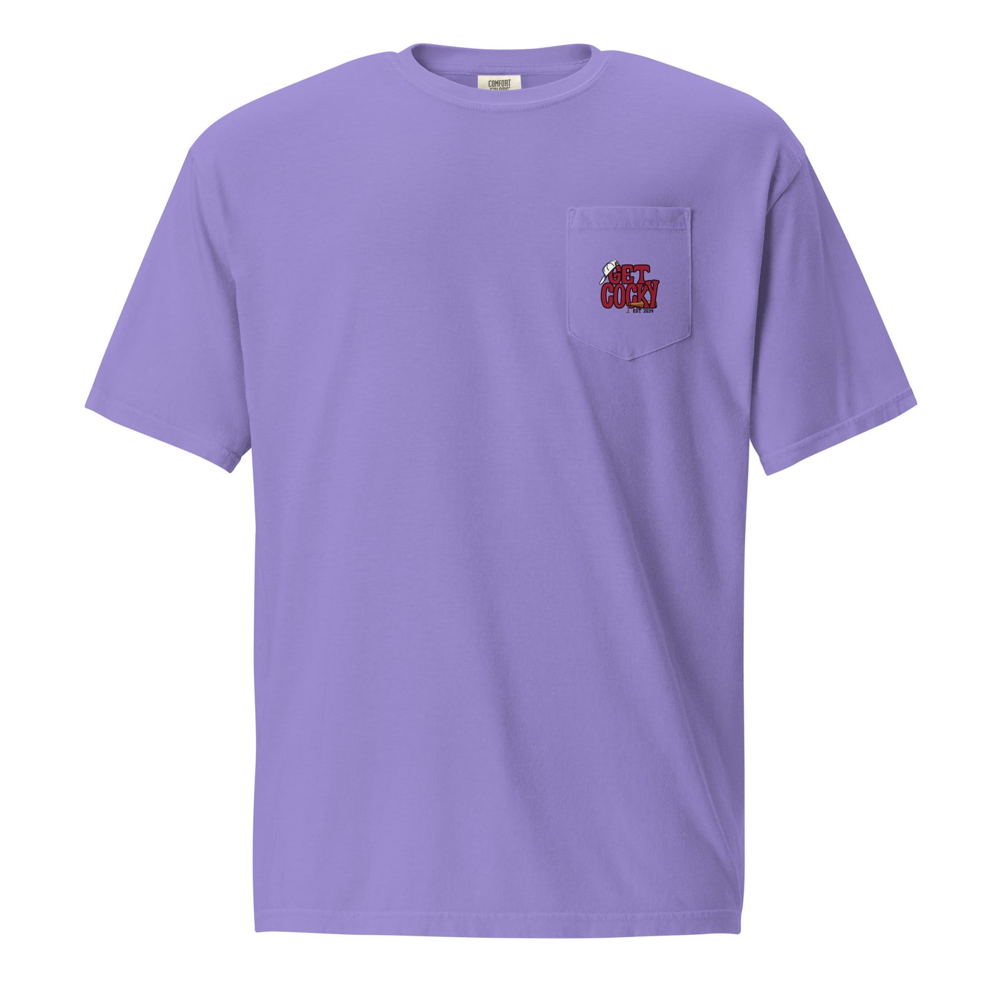 Get Cocky Rooster Unisex Pocket Tee