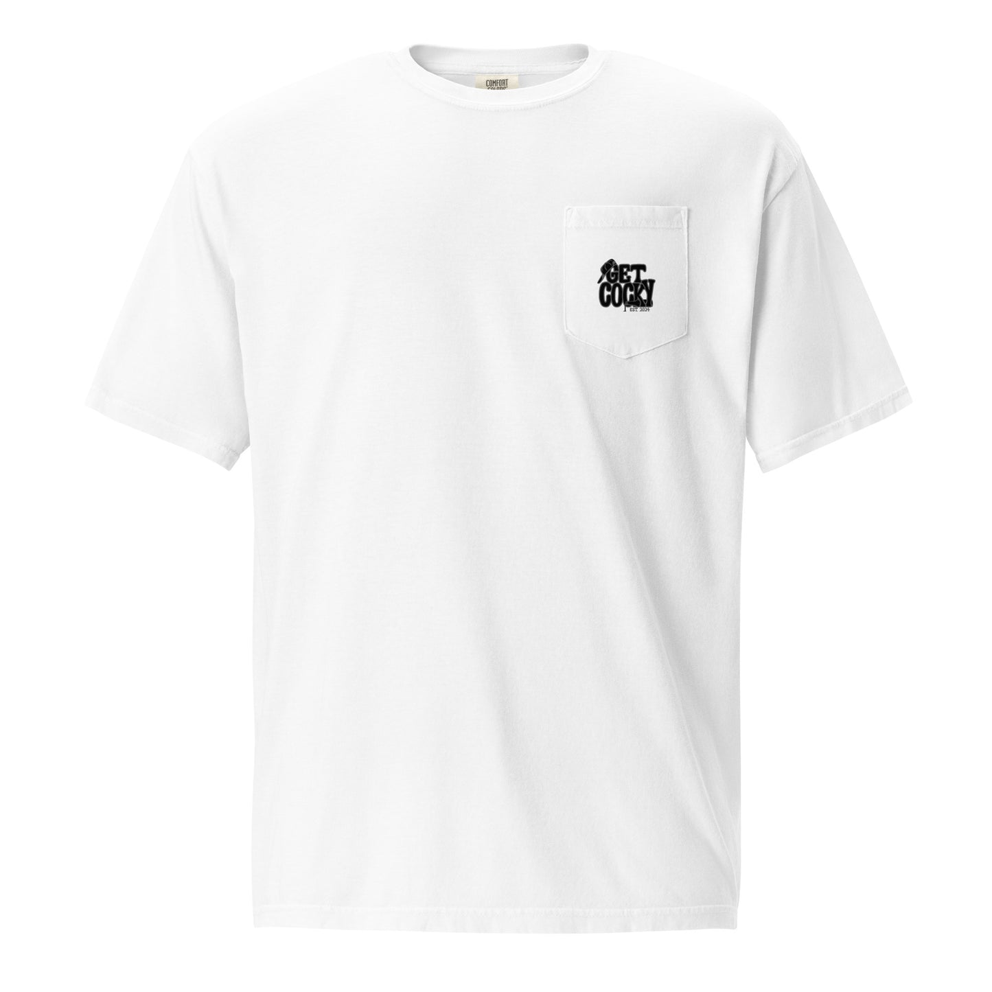 Get Cocky Blackout Unisex Pocket Tee