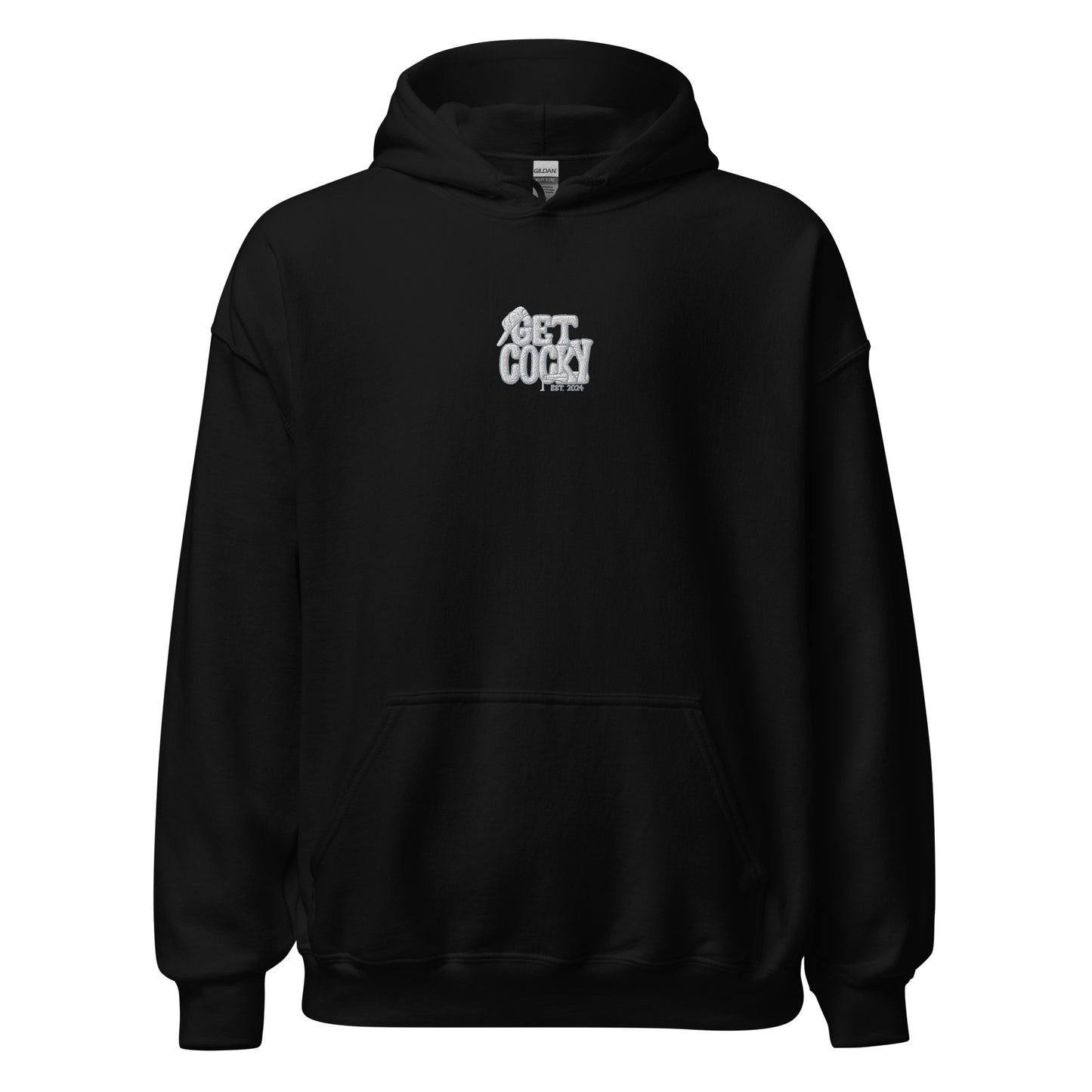 Get Cocky Whiteout Hoodie