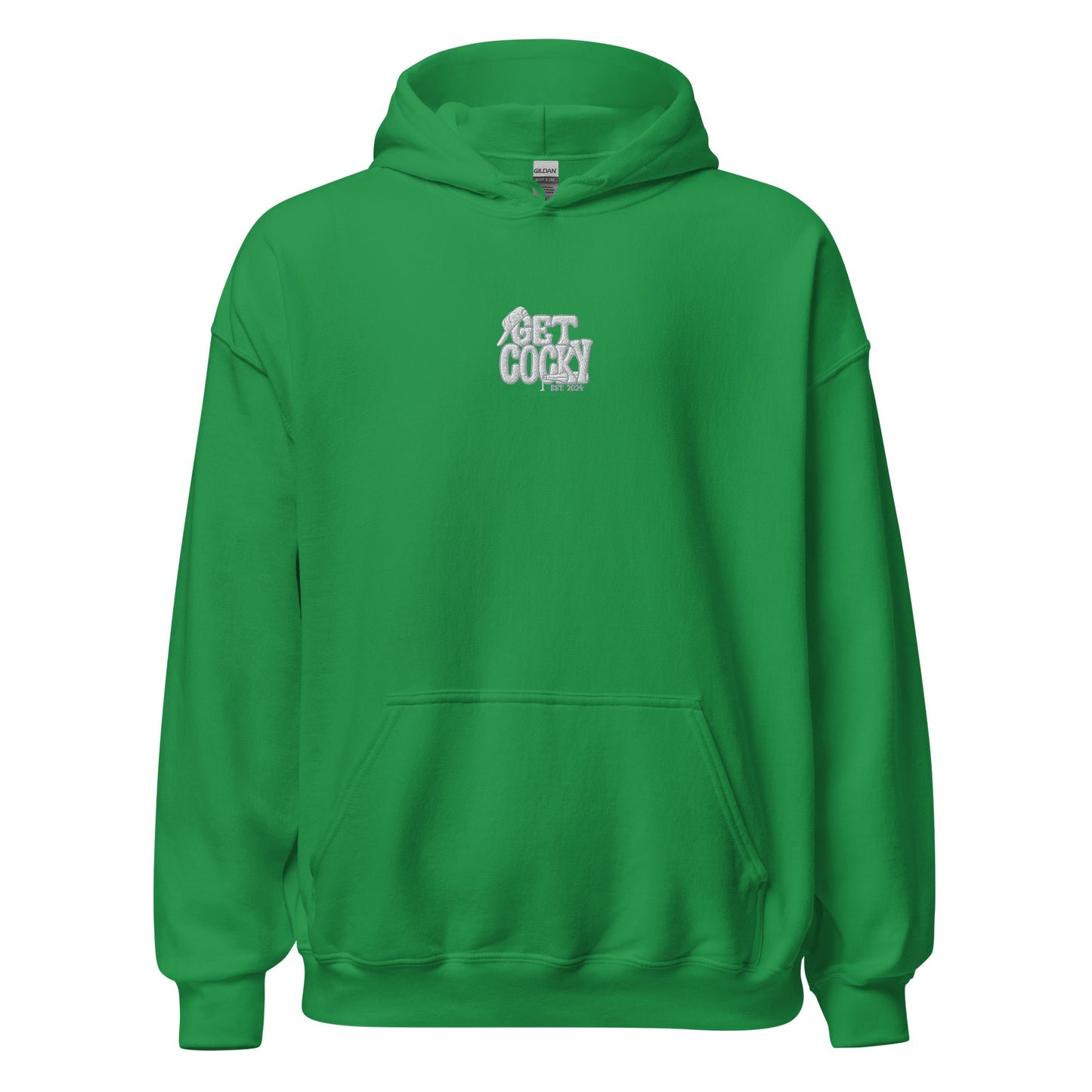 Get Cocky Whiteout Hoodie