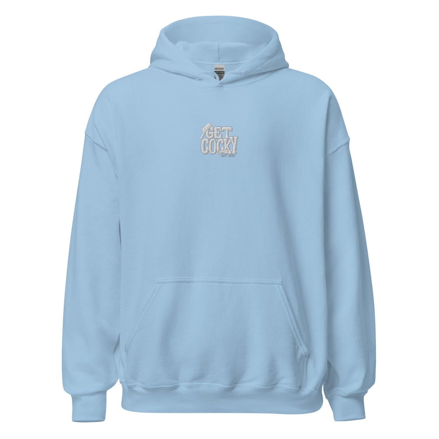 Get Cocky Whiteout Hoodie