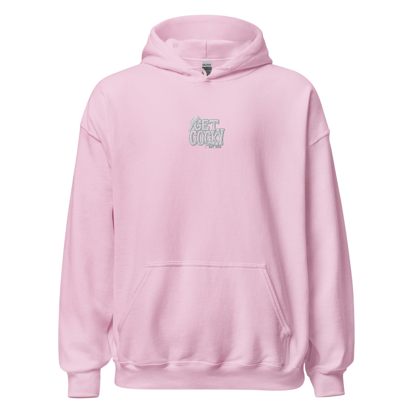 Get Cocky Whiteout Hoodie