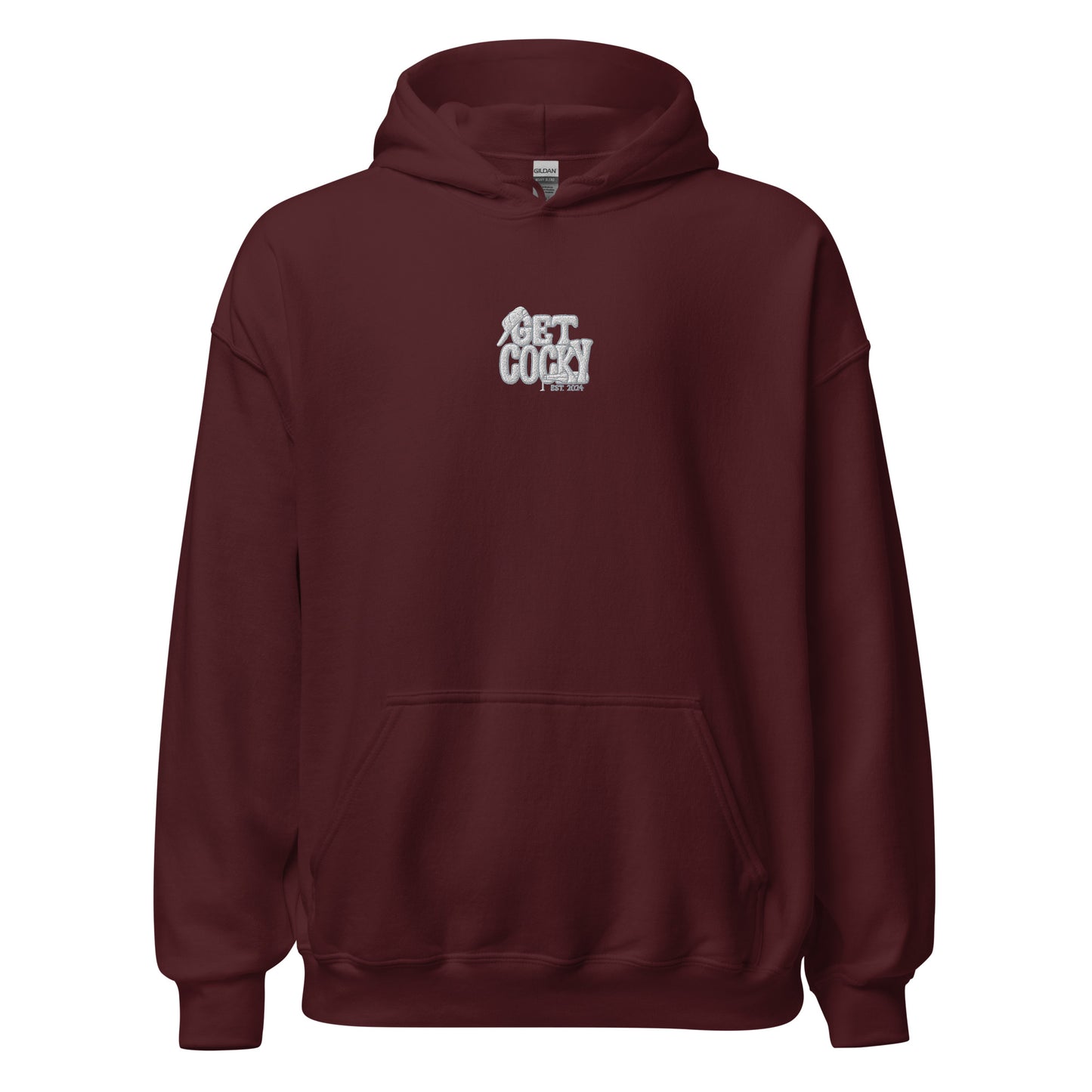 Get Cocky Whiteout Hoodie