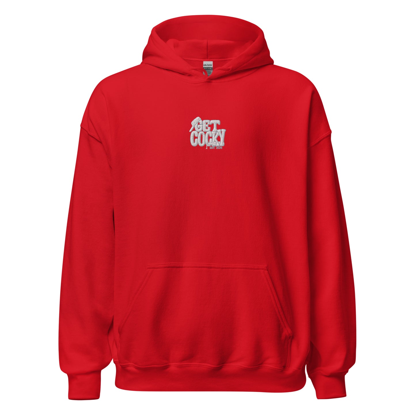Get Cocky Whiteout Hoodie