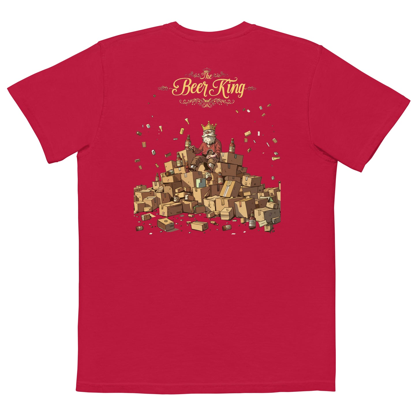 Beer King Pocket Tee