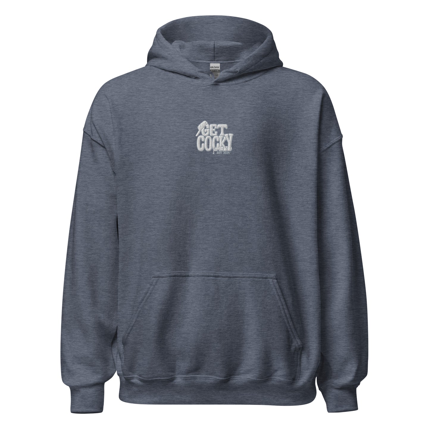 Get Cocky Whiteout Hoodie